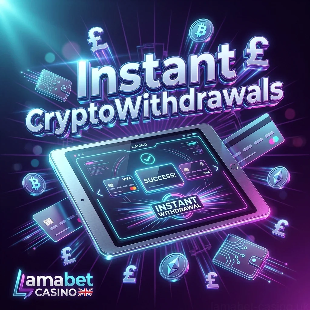 Instant CryptoWithdrawals